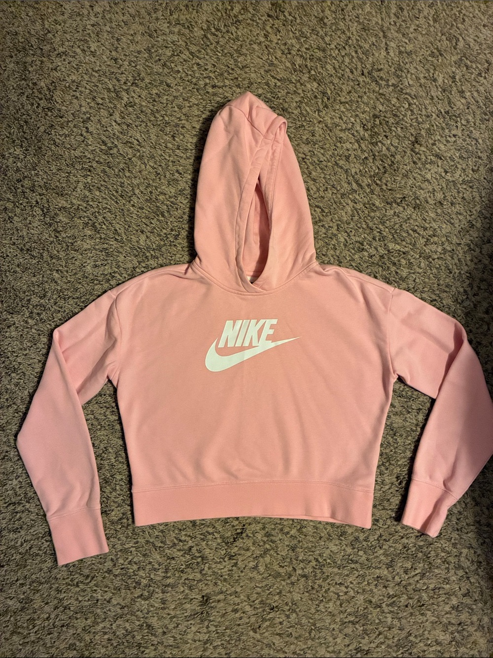 Nike Girls Pink Hoodie -size XL